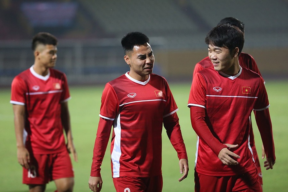 Văn Lâm quyết kéo dài kỷ lục giữ sạch lưới tại AFF Cup 2018 - 2
Đức Huy và Xuân Trường