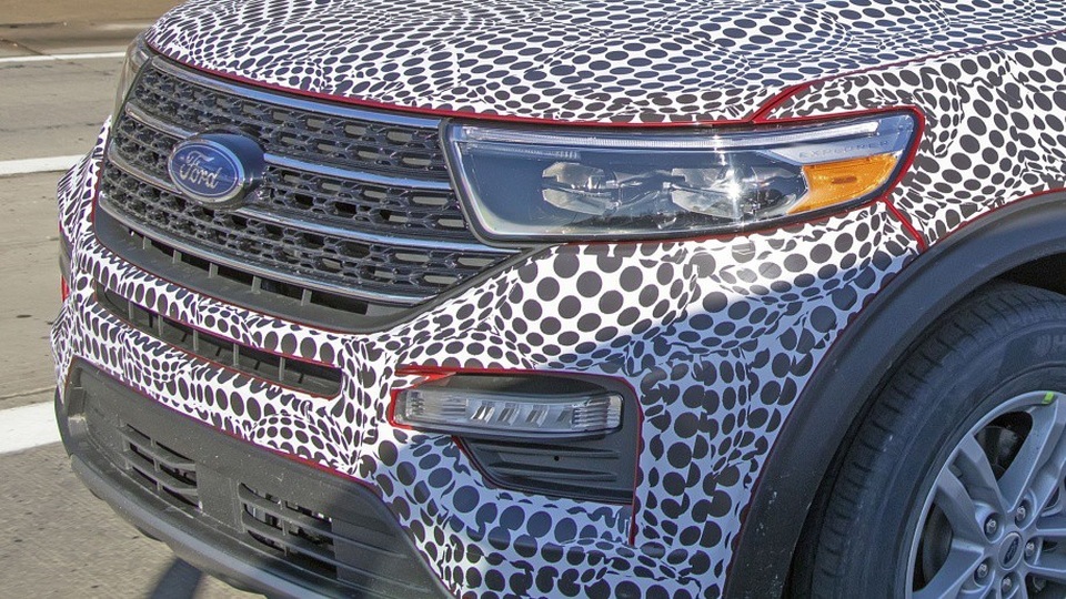 Ford Explorer thế hệ mới xuất hiện trên đường chạy thử - 4 Ford Explorer thế hệ mới xuất hiện trên đường chạy thử - 4