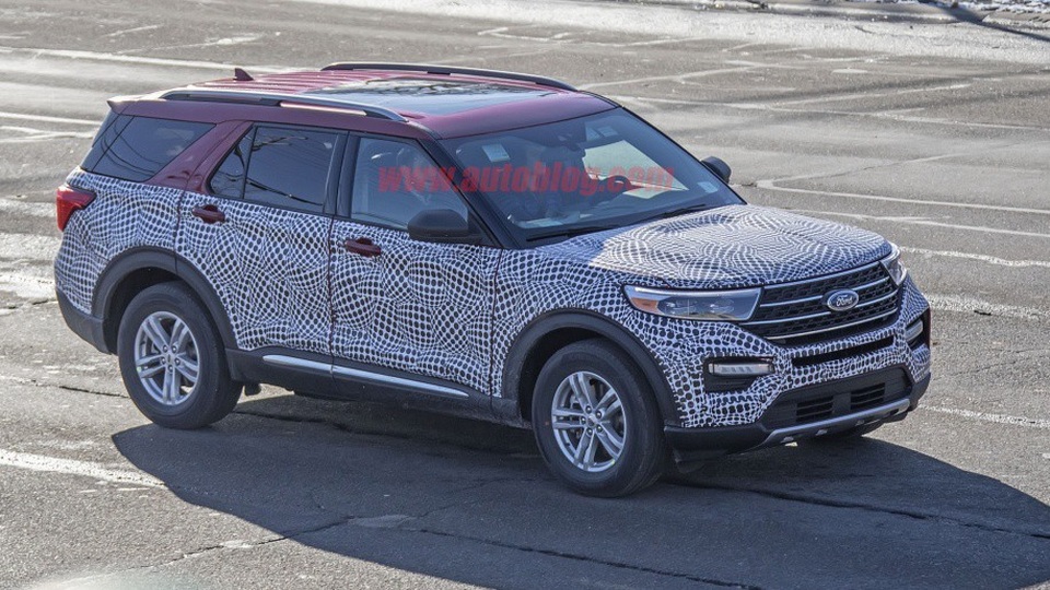 Ford Explorer thế hệ mới xuất hiện trên đường chạy thử - 5 Ford Explorer thế hệ mới xuất hiện trên đường chạy thử - 5