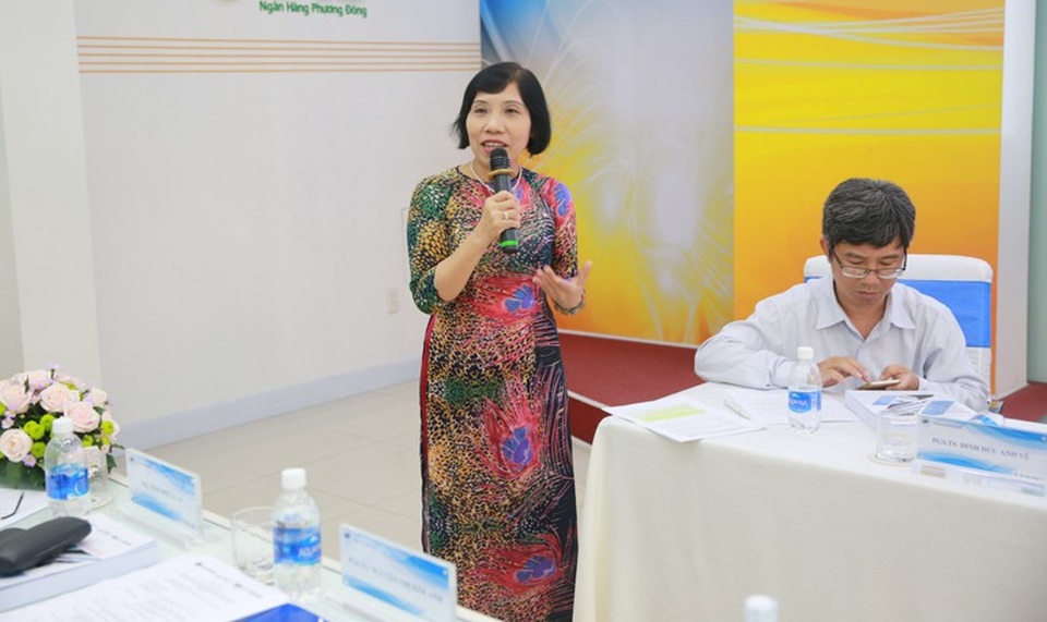 Nhân lực trong cách mạng công nghiệp 4.0: Robot không thể thay thế được giáo viên mầm non - 2
Phó giáo sư, Tiến sĩ Nguyễn Thị Kim Anh, Phó hiệu trưởng trường CĐ Sư phạm Trung ương TPHCM trao đổi tại hội thảo.