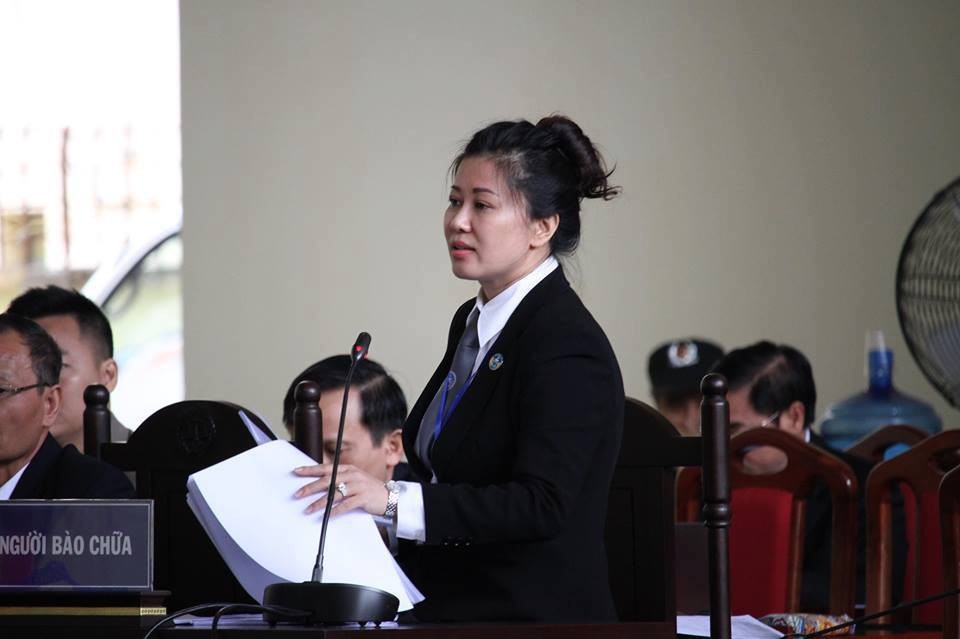 Cựu tướng Phan Văn Vĩnh "xin" mức án thấp nhất trong khung hình phạt - 3
Luật sư Nguyễn Thị Huyền Trang