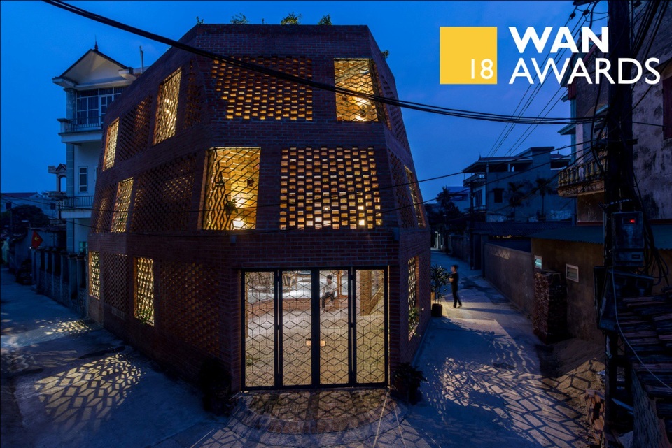 Nhà Hang Gạch nhận giải WAN ngôi nhà của năm 2018 - 1