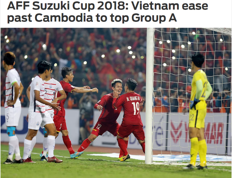 Báo nước ngoài: "Đội tuyển Việt Nam đã sẵn sàng để vô địch AFF Cup" - 1
Tờ Fox Sports đưa tin về chiến thắng của đội tuyển Việt Nam
