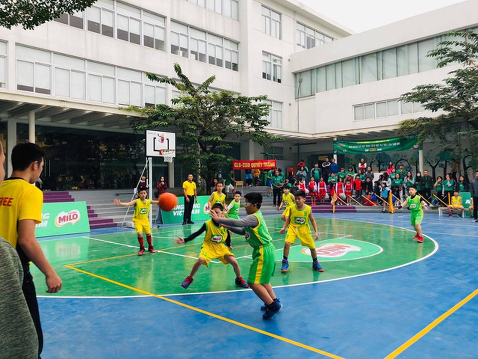 Khai mạc Giải Bóng rổ Học sinh Tiểu học Hà Nội - 1 Khai mạc Giải Bóng rổ Học sinh Tiểu học Hà Nội - 1