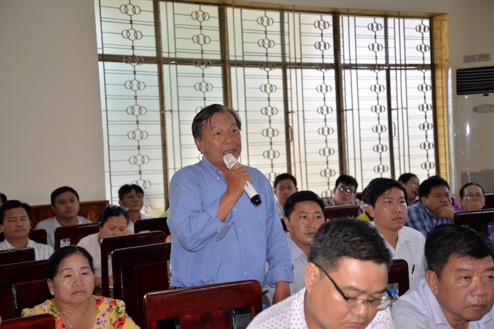 Bí thư Nguyễn Thiện Nhân nói về việc ông Tất Thành Cang bị kỷ luật - 2 Cử tri Nguyễn Thanh Long nói về Khu công nghiệp DIC chưa được xóa quy hoạch