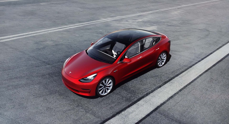 
Mẫu Tesla Model 3
