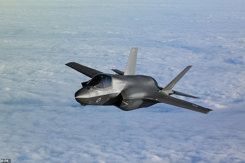 
Máy bay F-35B của Anh
