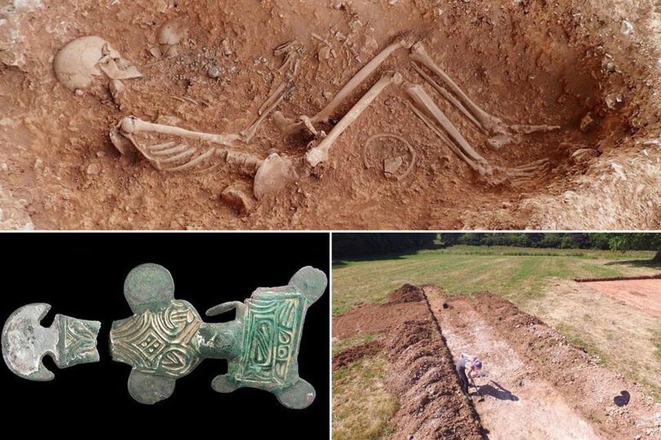 Phụ nữ Anglo-Saxon được chôn cất cùng các trang sức xa xỉ - 1 Phụ nữ Anglo-Saxon được chôn cất cùng các trang sức xa xỉ - 1