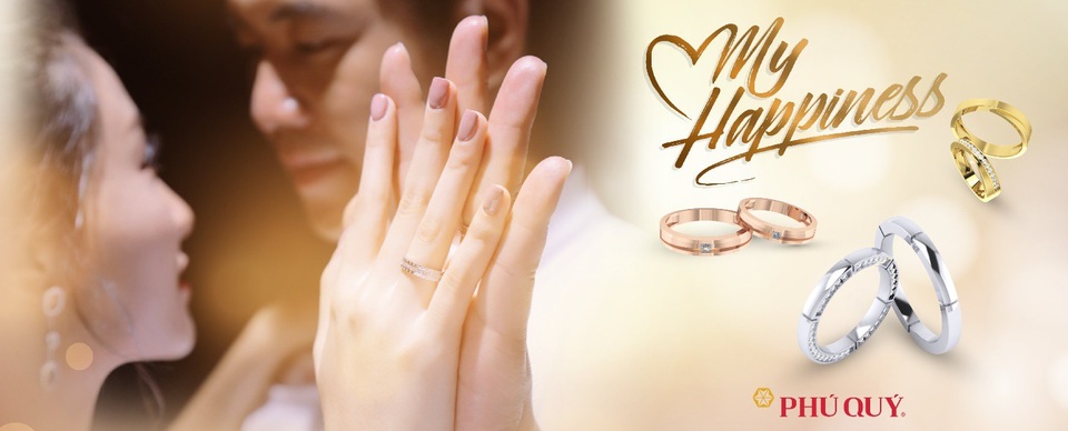 5 điều các cặp đôi cần ghi nhớ khi chọn nhẫn cưới - 4 Những mẫu nhẫn cưới với thiết kế đơn giản và có giá tầm trung trong BST Tọa độ yêu của Phú Quý được nhiều cặp đôi trẻ lựa chọn.