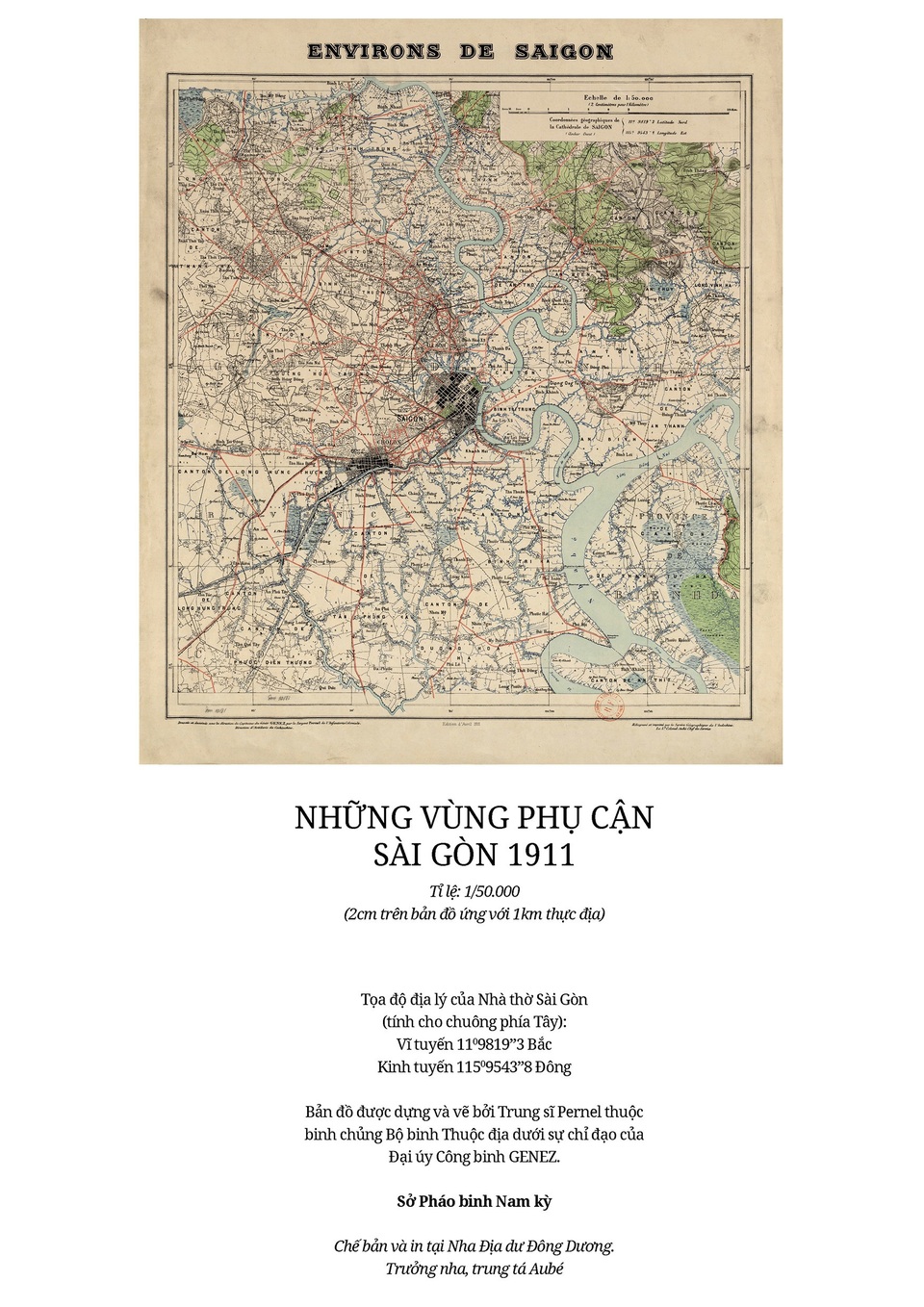 Sự thay đổi của TPHCM trong 320 năm qua những tấm bản đồ cổ - 12 Sự thay đổi của TPHCM trong 320 năm qua những tấm bản đồ cổ - 12