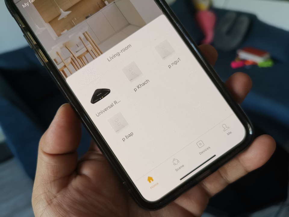 Dễ dàng mở đèn ở bất cứ mọi nơi