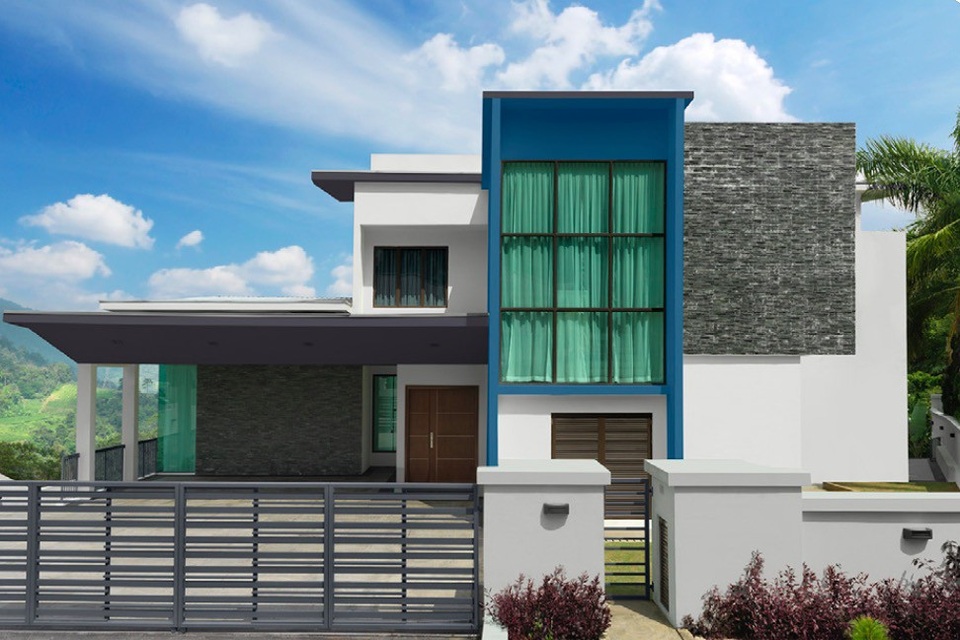 Khi các ông chồng đại chiến “mặt tiền” vào ngày Tết - 2 Có Dulux Weathershield sang mặt nhà, sáng mặt chồng!