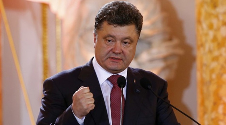 
Tổng thống Ukraine Petro Poroshenko (Ảnh: Reuters)
