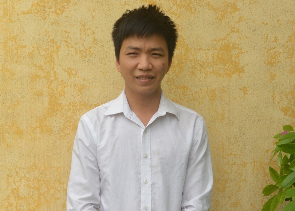 Phá đường dây "gái gọi" có sinh viên tham gia giá 5 triệu đồng - 1 Hoàng Đức Định tại cơ quan điều tra (ảnh H.T)