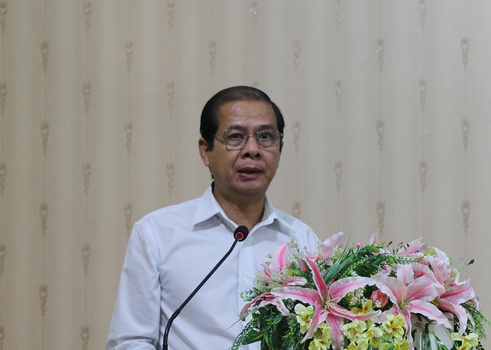 Chủ tịch Hội Khuyến học VN: Học tập là con đường duy nhất để phát triển bản thân, gia đình - 3
Ông Nguyễn Thanh Dũng - Phó Chủ tịch UBND TP Cần Thơ phát biểu tại hội nghị.