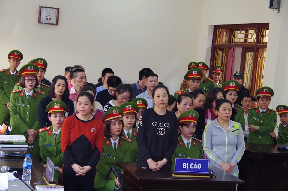 9 án tử hình cho đường dây ma túy “khủng” từ Sơn La về xuôi - 1
Các bị cáo trong đường dây vận chuyển mua bán trái phép ma túy từ Sơn La đưa về xuôi