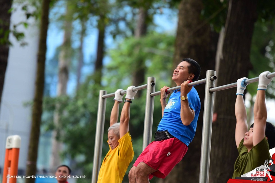 Ảnh đạt giải ba chủ đề Sức trẻ của thí sinh Nguyễn Thanh Tùng.