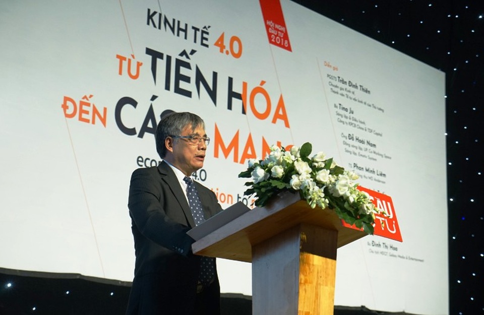 PGS.TS Trần Đình Thiên: Doanh nghiệp rất cần “cởi trói” thủ tục hành chính - 1 PGS.TS Trần Đình Thiên, Chuyên gia kinh tế, thành viên Tổ tư vấn kinh tế của Thủ tướng