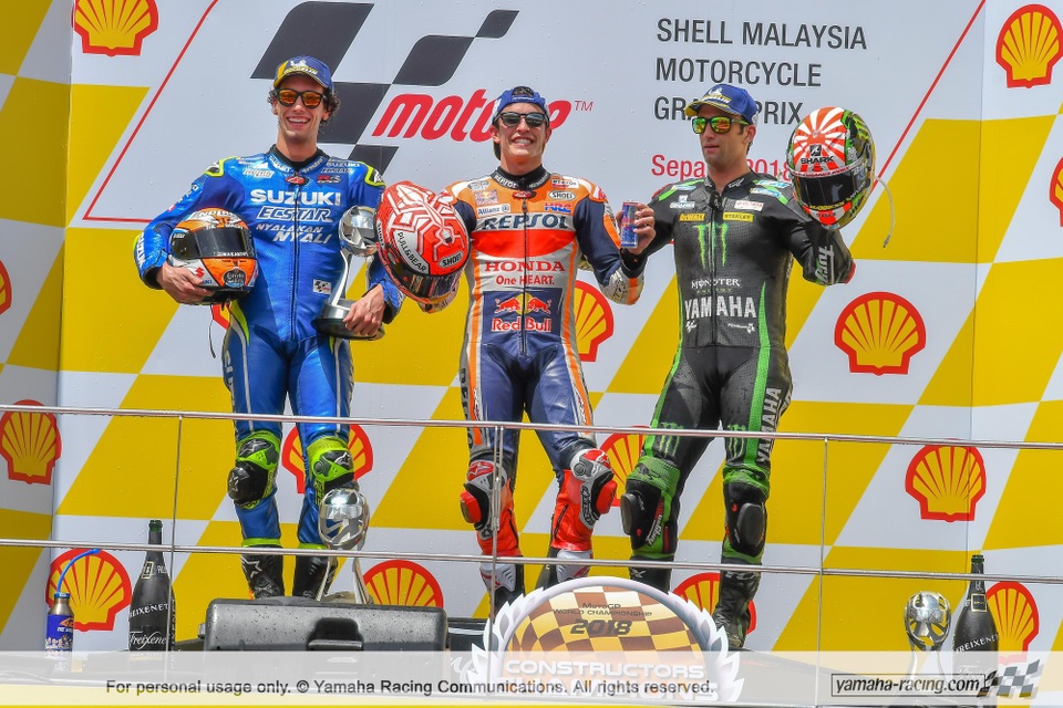 Marquez thắng dễ tại Sepang, Repsol Honda Team là đội đua vô địch MotoGP 2018 - 9 Marquez thắng dễ tại Sepang, Repsol Honda Team là đội đua vô địch MotoGP 2018 - 9