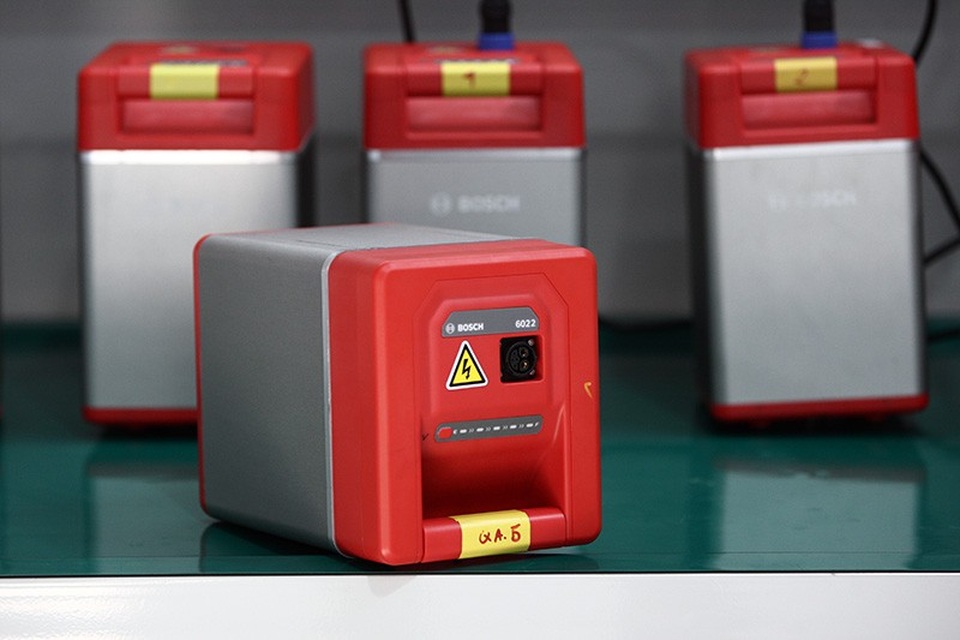 
Ắc-quy lithium của Bosch được trang bị cho bản Klara cao cấp.
