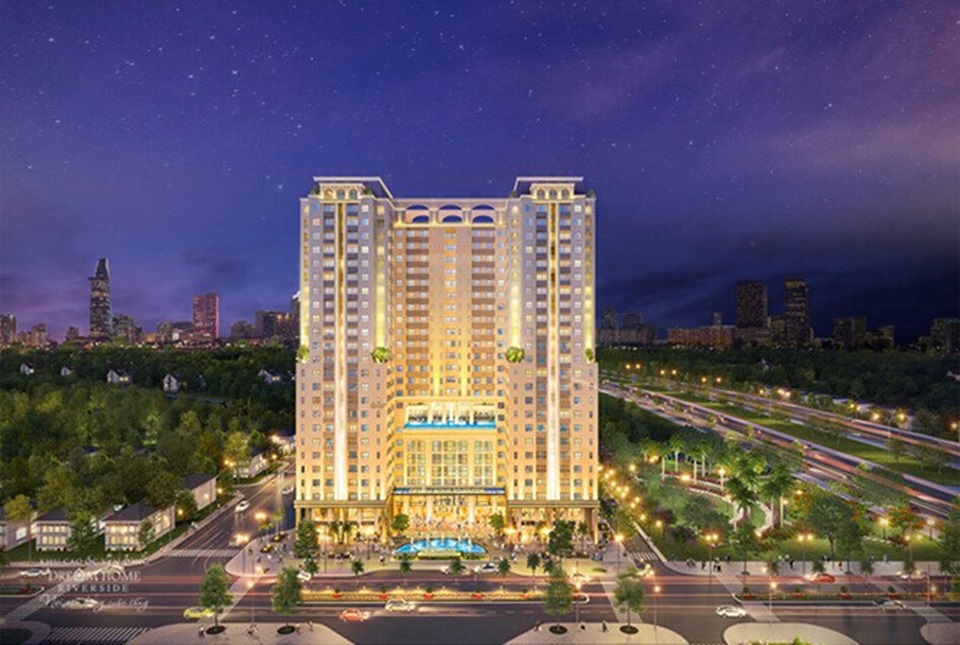 Công bố tháp Diamond Center - căn hộ cao cấp giá tầm trung từ 1,2 tỷ đồng/căn - 1 Dream Home Riverside tọa lạc trong khu dân cư sầm uất hàng đầu quận 8 rộng đến 51 ha
