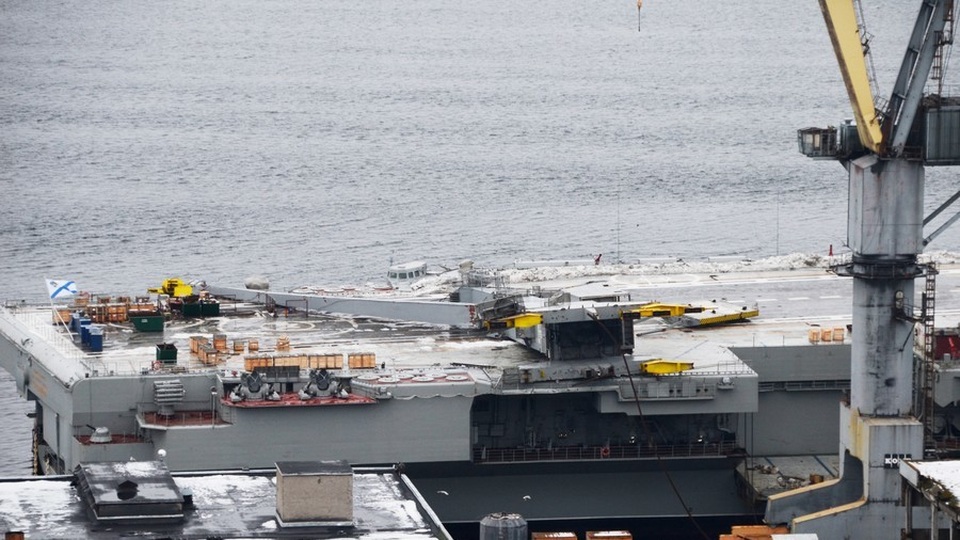 Nga công bố ảnh tàu sân bay duy nhất hư hại sau sự cố chìm ụ nổi - 1
Ảnh: Sputnik