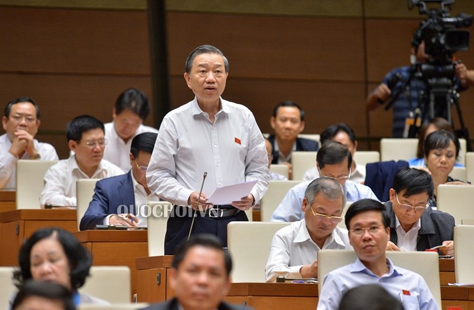 Đại biểu Quốc hội: Tướng công an có cần nhiều thế không? - 3 Thượng tướng Tô Lâm - Bộ trưởng Bộ Công an