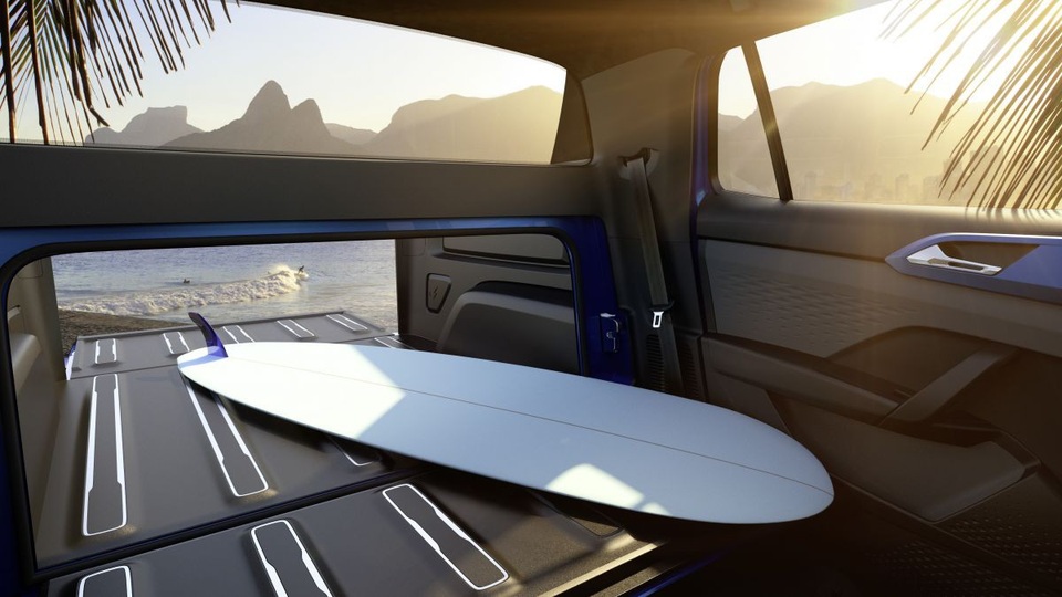 Volkswagen Tarok Concept góp vui cho phân khúc bán tải cỡ nhỏ - 6 Volkswagen Tarok Concept góp vui cho phân khúc bán tải cỡ nhỏ - 6