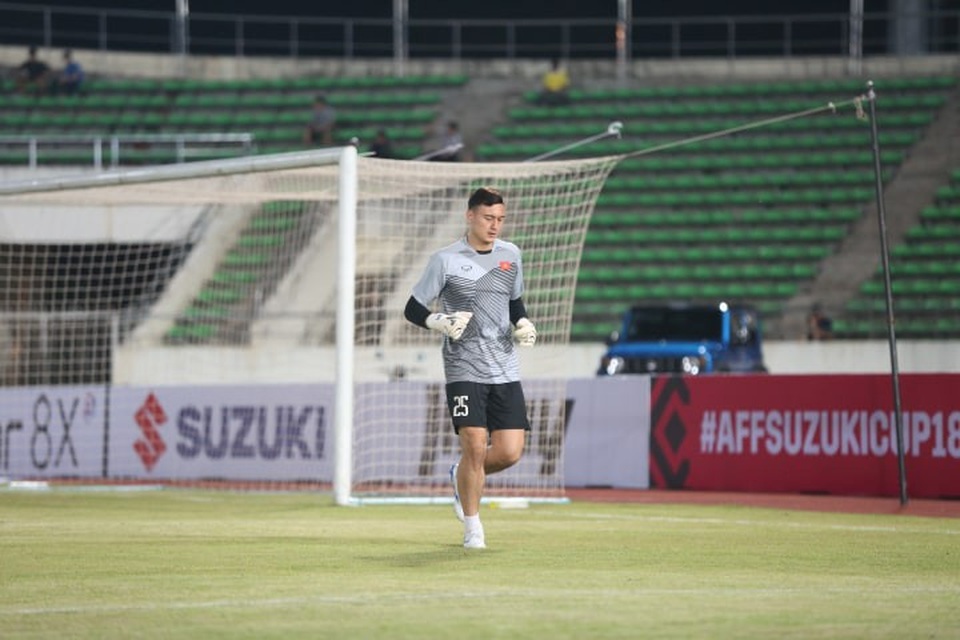 
Thủ môn Đặng Văn Lâm
