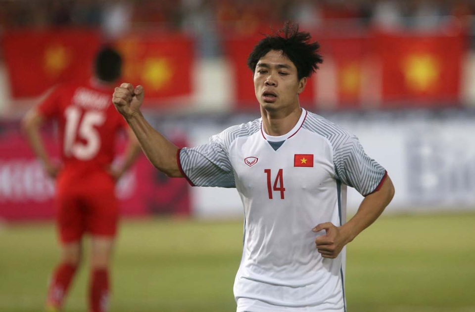 “Đội tuyển Việt Nam sẽ gặp khó khăn trước đối thủ phòng ngự tốt” - 3 Nếu không có bàn thắng mang tính đột biến cao của Công Phượng, theo ông Vinh, đội tuyển Việt Nam sẽ gặp khó khăn trong việc khoang thủng hàng thủ đội Lào (ảnh: Anh Hải)