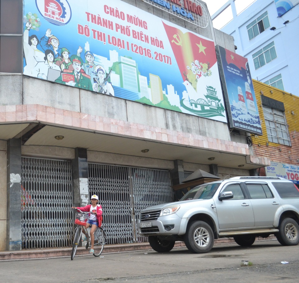 Đồng Nai đấu giá 17 khu “đất vàng” - 1
Rạp hát Nam Hà - “đất vàng” nằm ở mặt tiền đường Hà Huy Giáp và Hưng Đạo Vương, TP Biên Hòa, sẽ được tiến hành đấu giá.