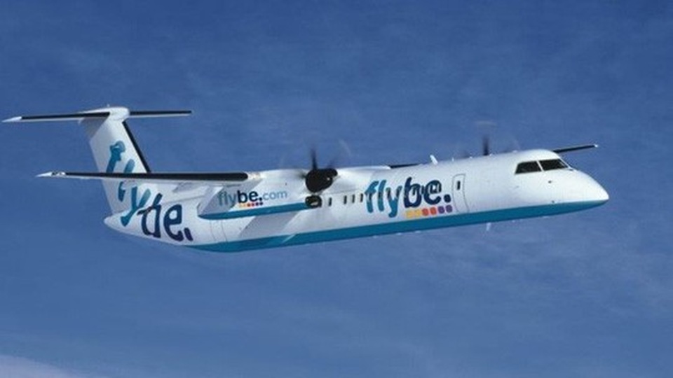 
Một chiếc máy bay của hãng hàng không Flybe. Ảnh: PA
