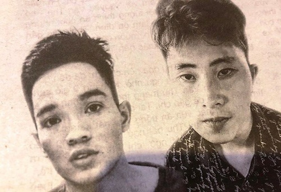 2 nghi can Nguyễn Đức Thắng và Trần Văn Tịnh