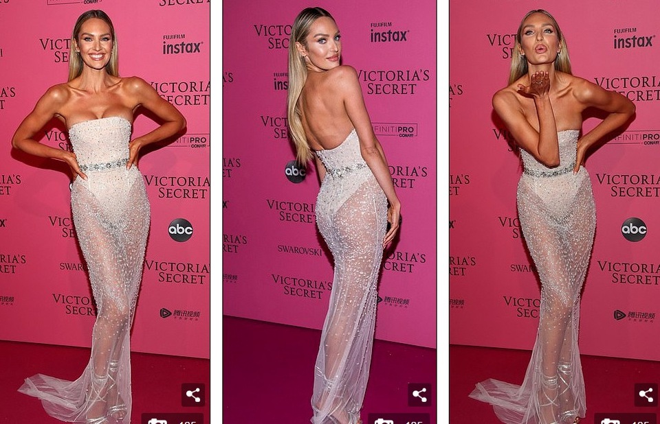 Dàn siêu mẫu nội y diện trang phục xẻ tứ bề - 19
Candice Swanepoel tái xuất sau khi sinh con chỉ 4 tháng