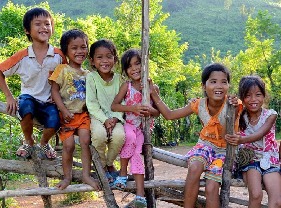 Quảng Bình: Mở tour du lịch khám phá văn hóa cộng đồng người Vân Kiều - 2 Trẻ em Vân Kiều. (Ảnh: H.A)