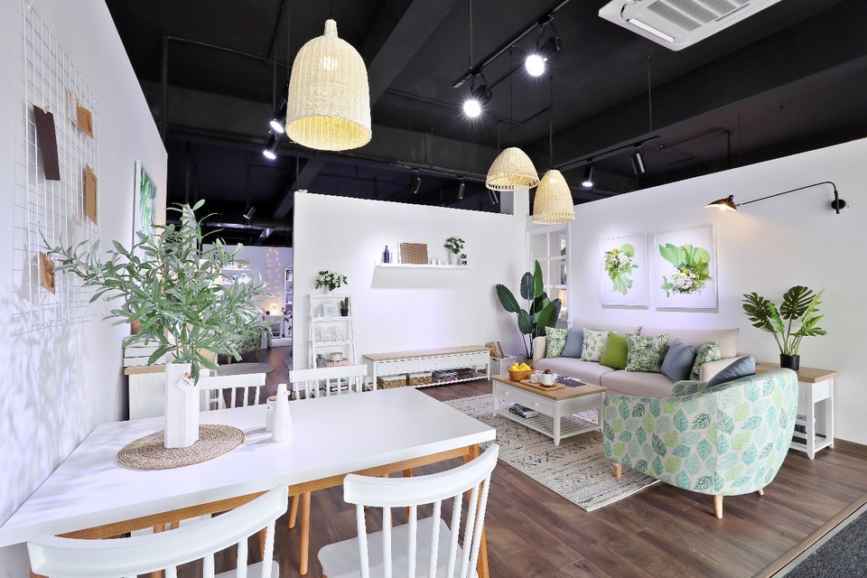 Bất ngờ với gói thiết kế và thi công nội thất chỉ 70 triệu đồng - 8
(Không gian phòng khách của Troplical Collection)