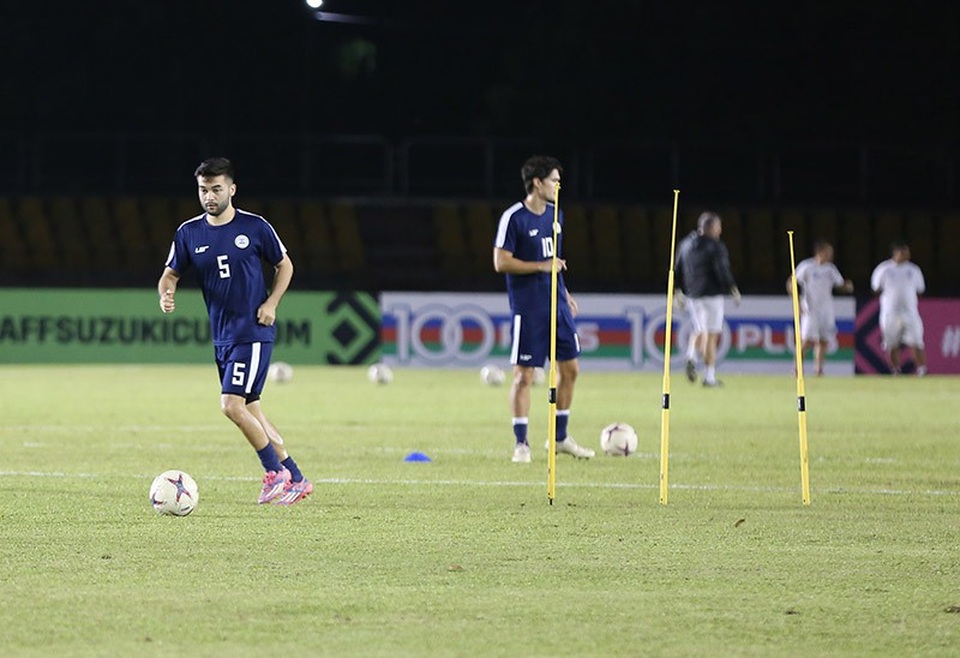 Philippines tập bài lạ chờ đấu đội tuyển Việt Nam - 3 Philippines tập bài lạ chờ đấu đội tuyển Việt Nam - 3