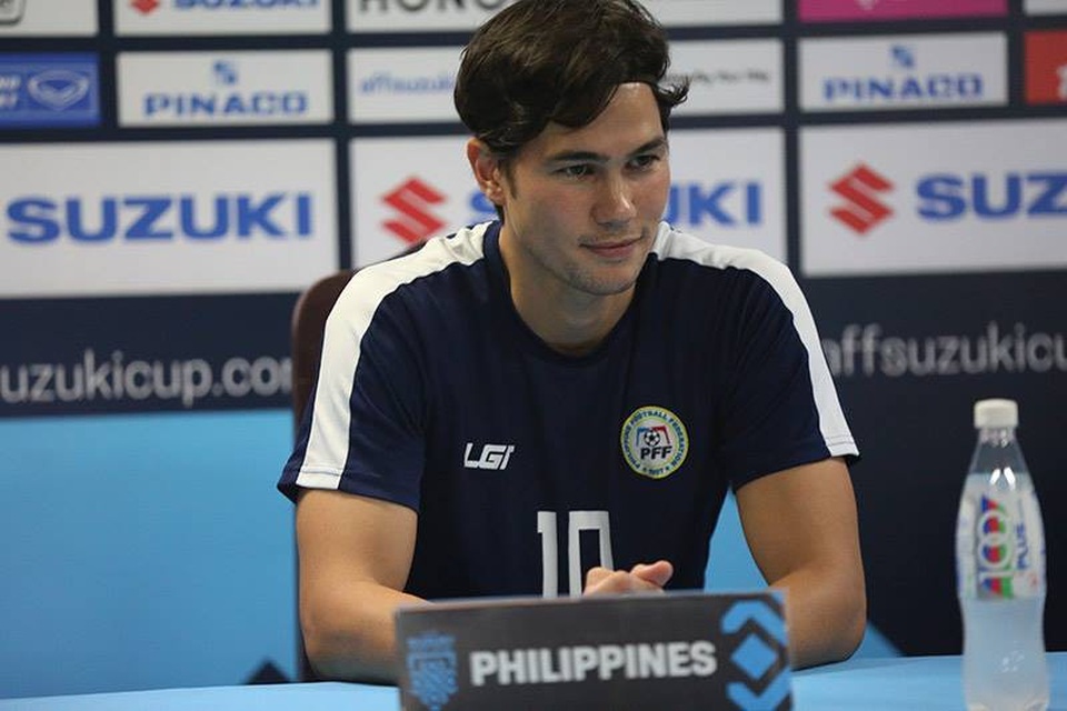 HLV Eriksson: “Đội tuyển Việt Nam rất mạnh, nhưng Philippines sẽ thắng” - 2
Thủ quân Phil Younghusband khẳng định Philippines sẽ thắng trên sân nhà
