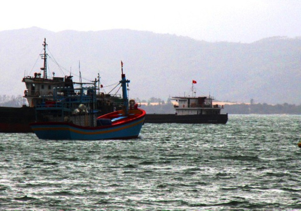 Đề nghị giúp 3 tàu cá Bình Định vào đảo Hải Nam của Trung Quốc tránh gió (ảnh minh họa).