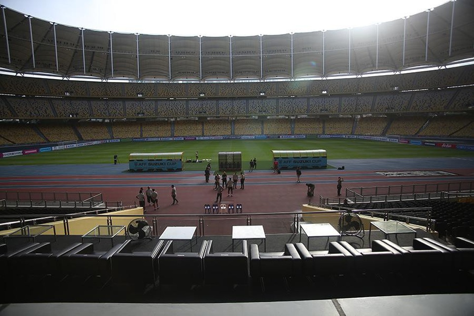 Chiêm ngưỡng vẻ hoành tráng của “chảo lửa” Bukit Jalil - 11
Trên sân đấu này cách đây 8 năm, đội tuyển Việt Nam đã thua Malaysia 0-2 ở bán kết lượt di AFF Cup 2010