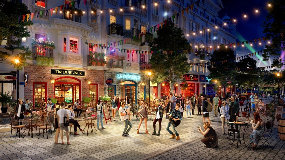 Sun Plaza Grand World - Shophouse Europe thuộc Tập đoàn Sun Group chính thức ra mắt tại Hạ Long - 3 Shophouse Europe mang thêm sự sôi động cho du lịch Hạ Long