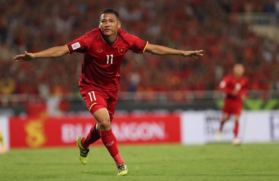 
Anh Đức ghi bàn vào lưới Malaysia ở vòng bảng AFF Cup 2018
