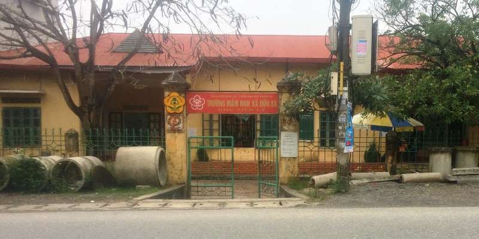 Hiệu trưởng trường mầm non phải xin chuyển công tác vì phụ huynh tố cho trẻ ăn thực phẩm bẩn - 2 Điểm trường Tiên Lý, trường mầm non xã Đồn Xá