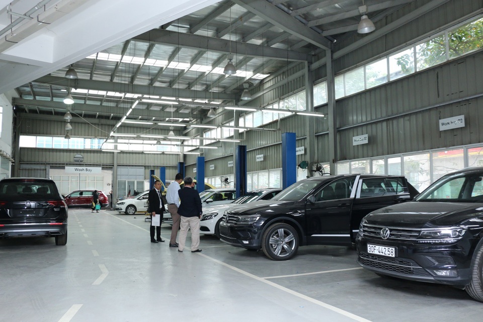 Chiêm ngưỡng Volkswagen Tiguan Allspace tại Đại lý 4S Volkswagen Phạm Văn Đồng - 7 Xưởng dịch vụ Volkswagen Phạm Văn Đồng