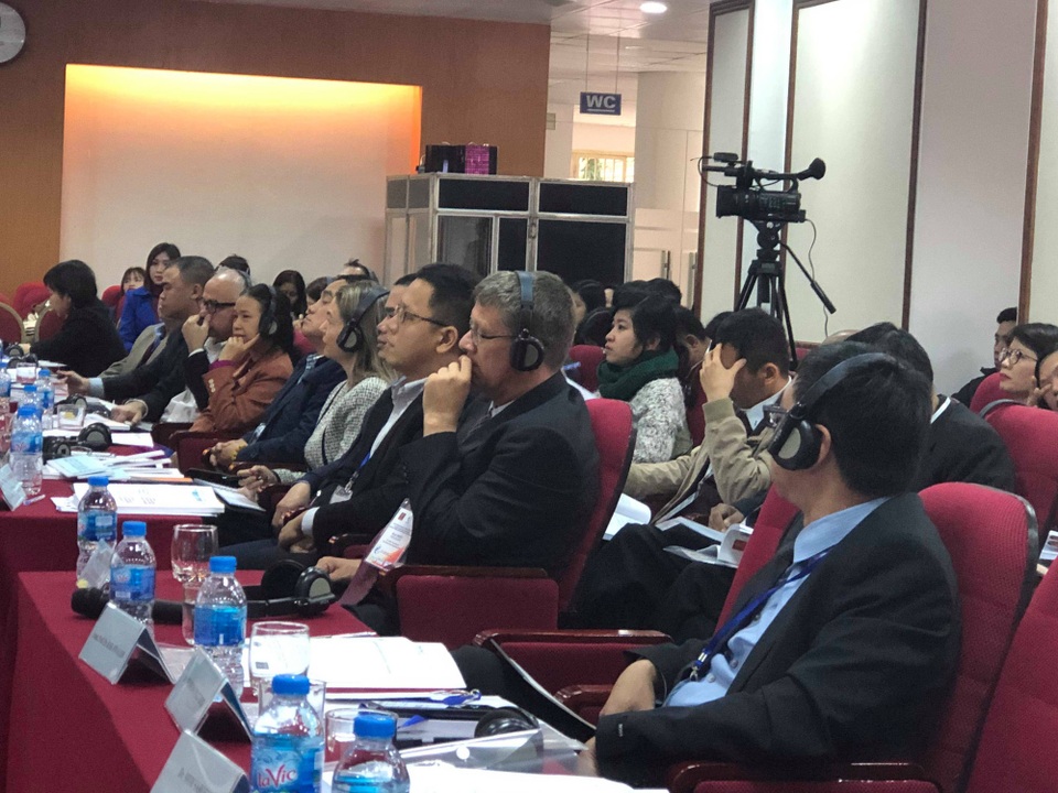 Giáo dục đại học Việt Nam phải quốc tế hóa mới tránh “chảy máu chất xám” - 2
Các đại biểu tham dự hội nghị