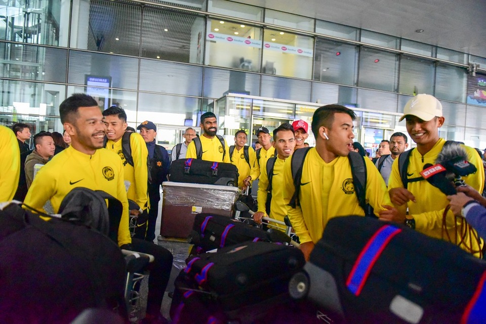 Đội tuyển Malaysia đến Việt Nam, sẵn sàng cho trận chung kết lượt về AFF Cup 2018 - 1 Đội tuyển Malaysia đến Việt Nam, sẵn sàng cho trận chung kết lượt về AFF Cup 2018 - 1