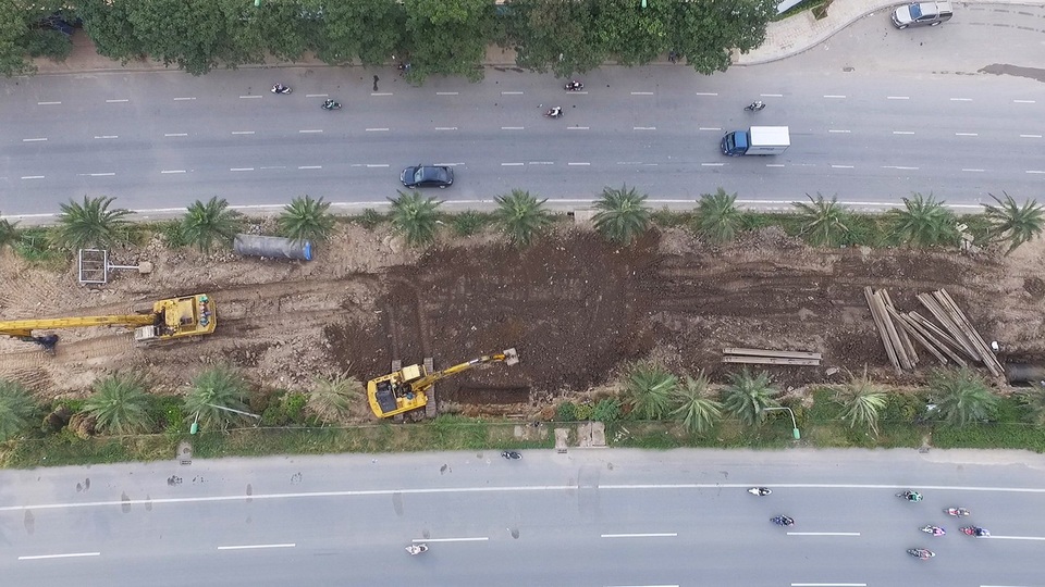 Toàn cảnh công trình nước sạch sông Đà số 2 đang thi công - 8