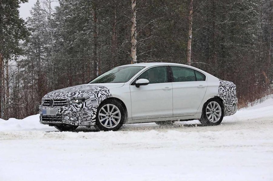 
Volkswagen Passat 2019 trên đường chạy thử
