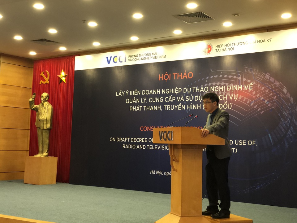 
Ông Đậu Anh Tuấn, Trưởng ban Pháp chế VCCI 
