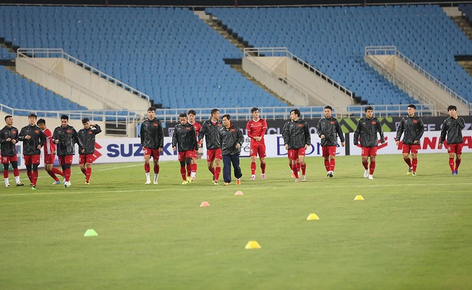 HLV Park Hang Seo nhận tin vui từ Quế Ngọc Hải - 12
Toàn đội đã sẵn sàng cho trận đấu với Malaysia vào ngày mai